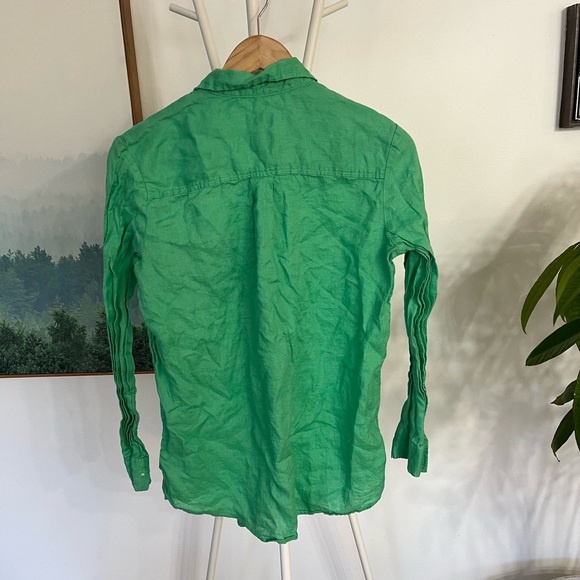 Gap 100% Linen Boyfriend Shirt - Picture 2 of 4